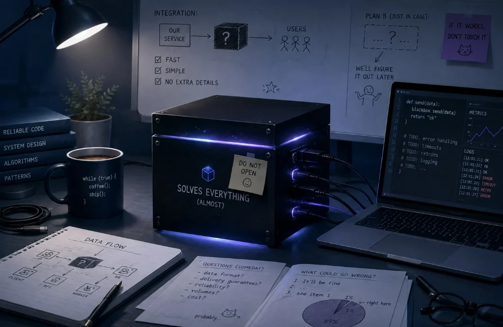 A black box is convenient right up until the first failure.